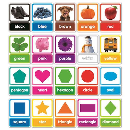 Scholastic Teaching Resources Colors And Shapes Bulletin Board Set 834485